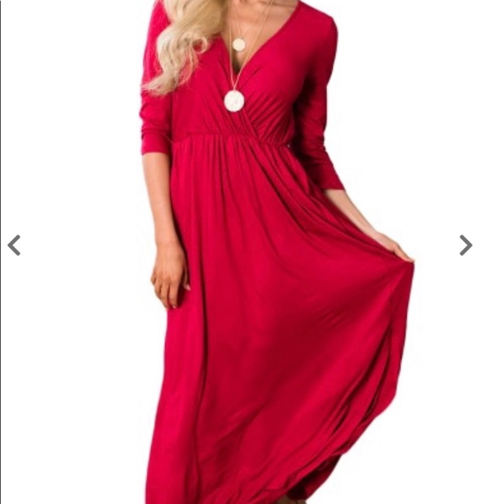 NWT Red Maxi Dress